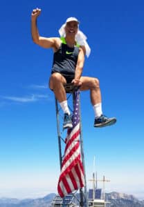 David Smith on Mt Charleston summit outside of Las Vegas, Nevada