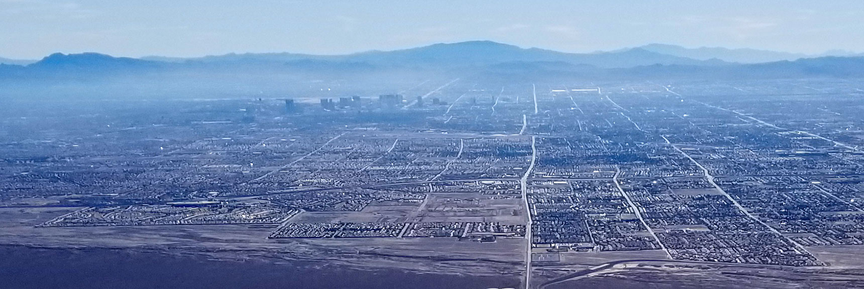 Las Vegas Viewed from Gass Peak, Nevada