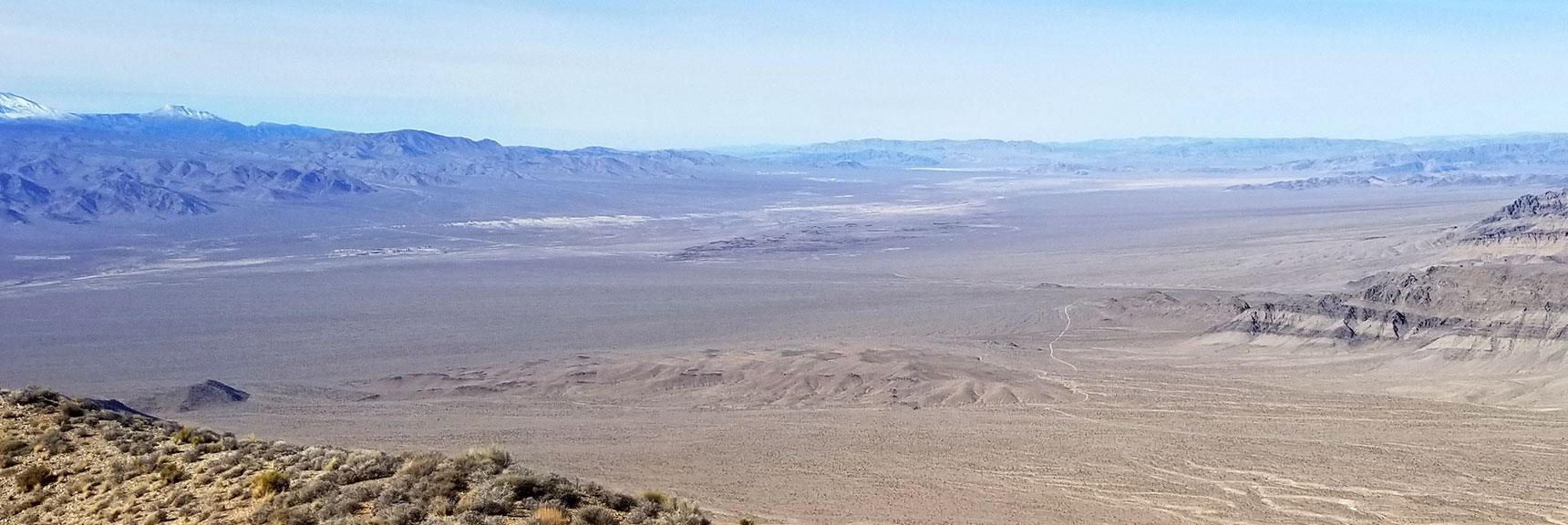 View Toward Death Valley from Gass Peak Summit, Nevada