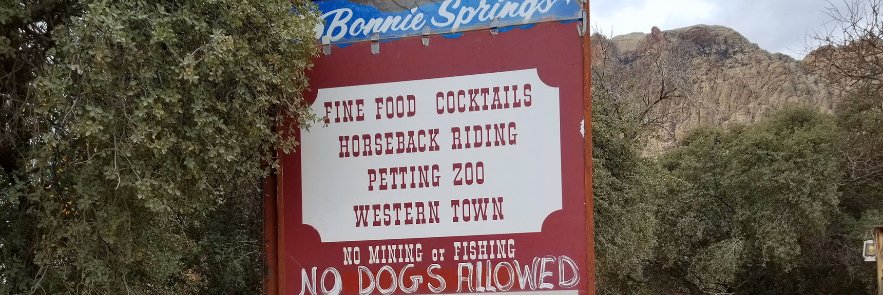 Amenities at Bonnie Springs Ranch, Nevada