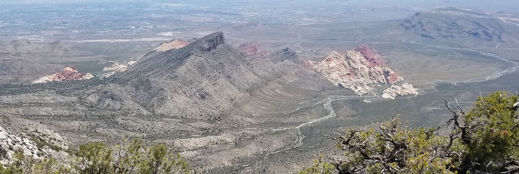 Turtlehead Peak View from Keystone Thrust, La Madre Mountain Wilderness, Nevada