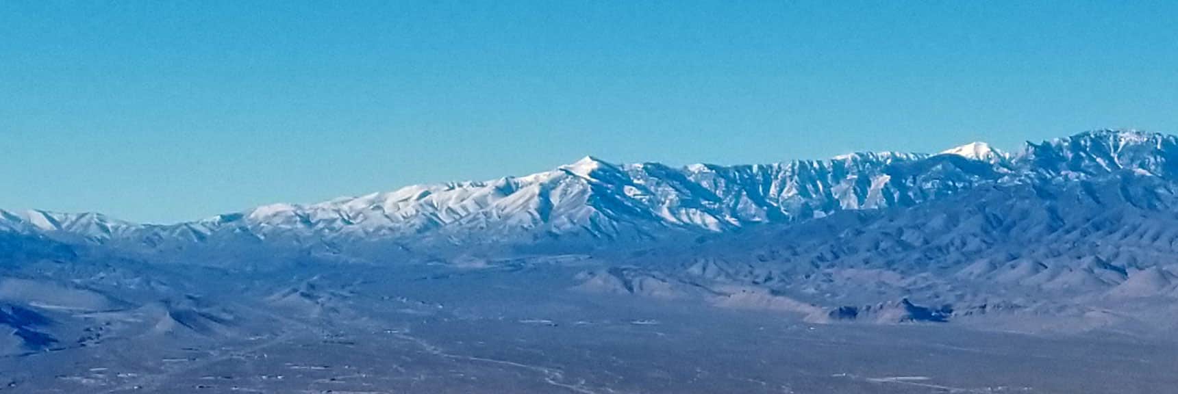 Griffith Peak Viewed from Gass Peak West Summit
