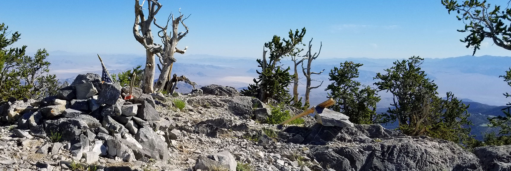 Fletcher Peak Summit Looking North