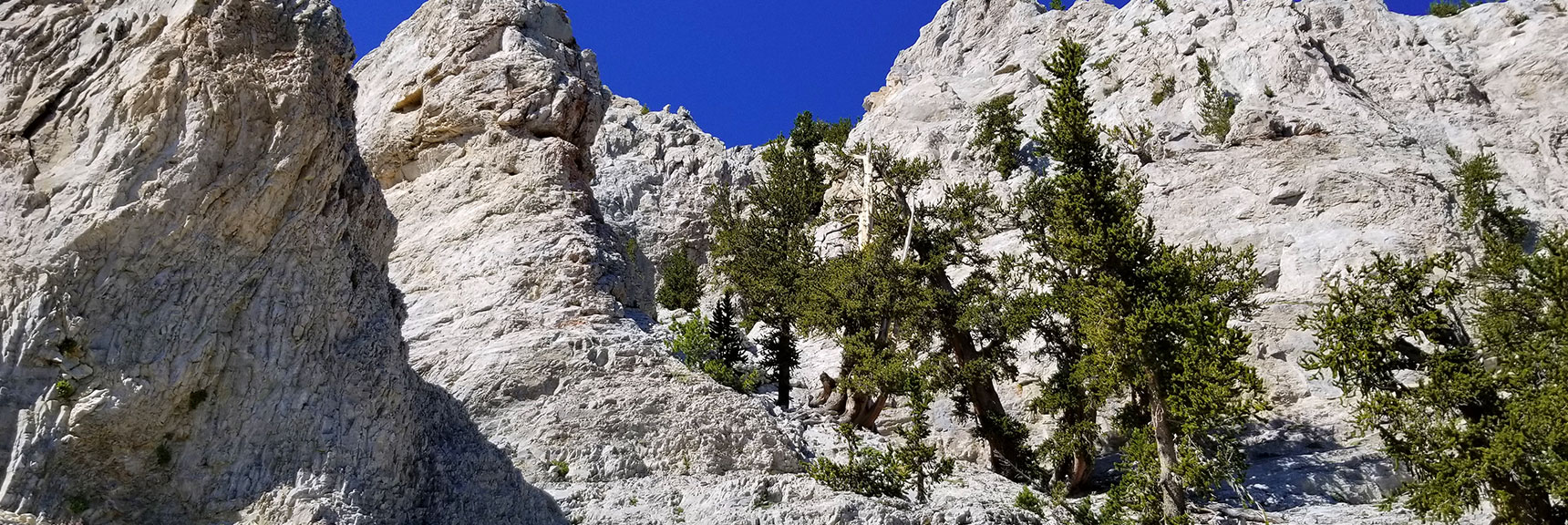Entering Mummy's False Summit Approach Canyon, Nevada