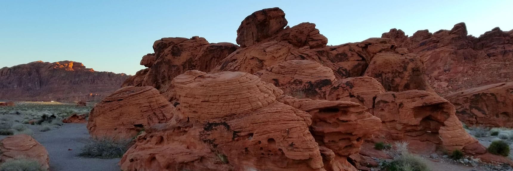 Bee Hive Rock Formations in Valley of Fire State Park, Nevada