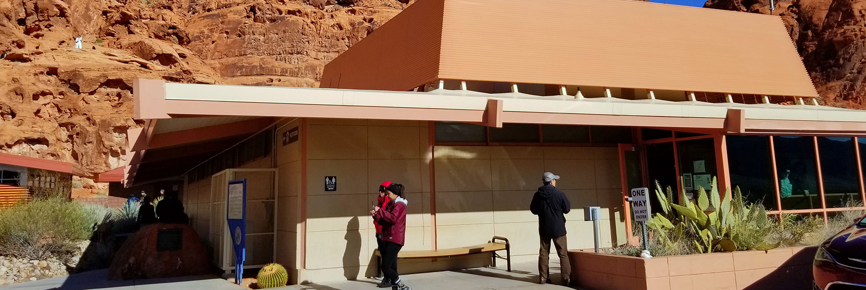 Visitors Center at Valley of Fire State Park, Nevada