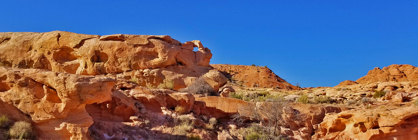 Beautiful Rock Formations on Prospect Trail Near White Domes Loop in Valley of Fire State Park, Nevada