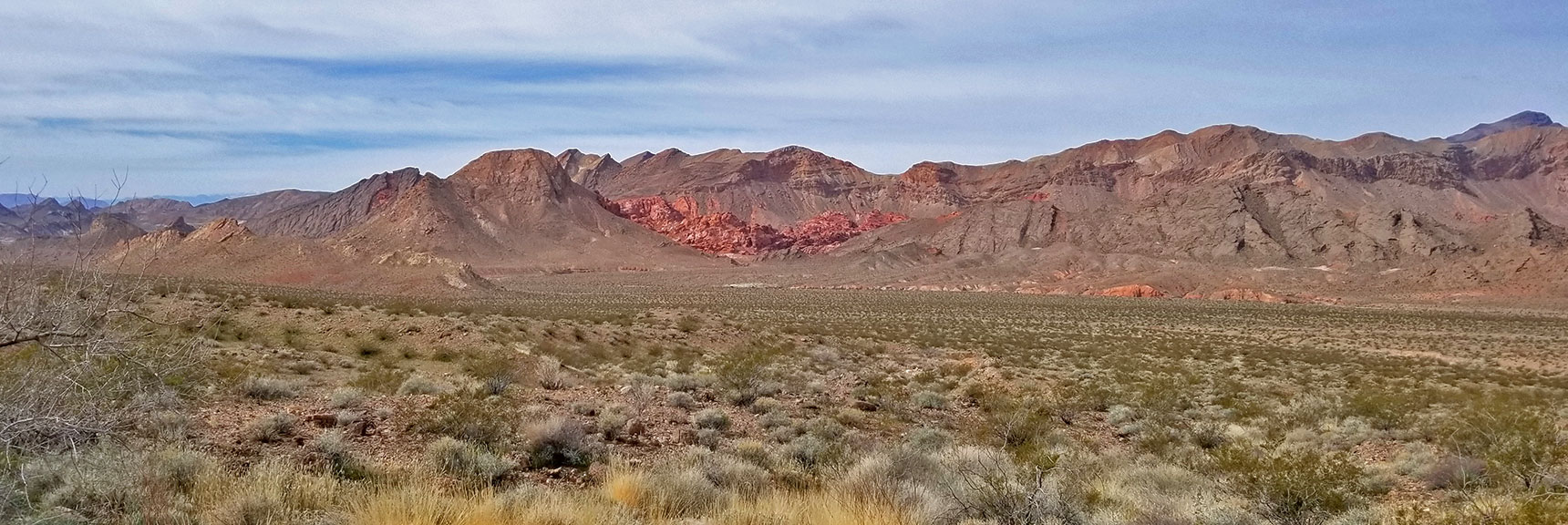 Bowl of Fire Viewed from About Mile 18 On Northshore Road in Lake Mead National Park, Nevada