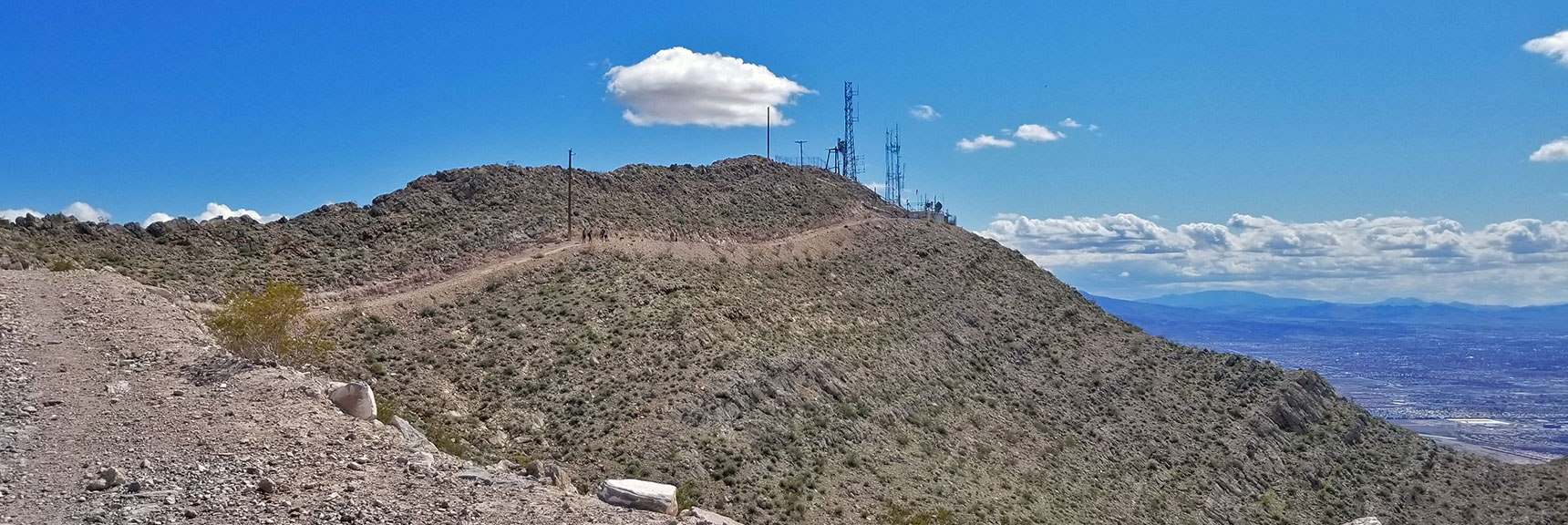 View Toward Second Summit of Frenchman Mountain, Nevada