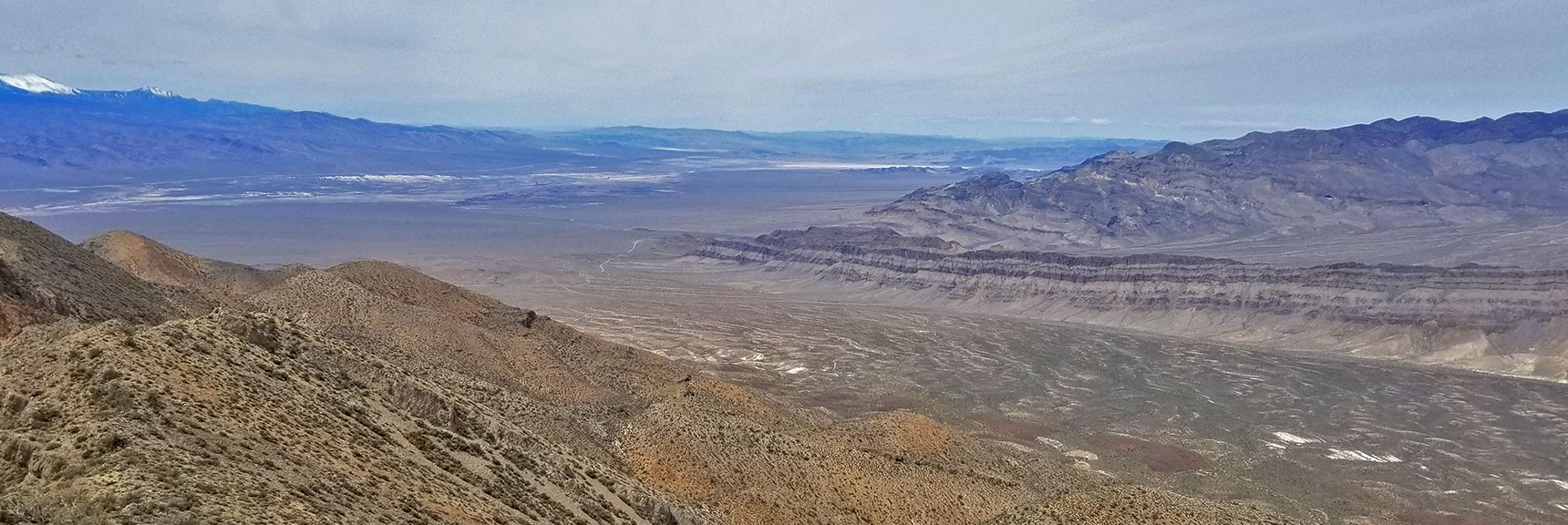 View Northwest From Gass Peak Eastern Summit | Gass Peak Eastern Summit Ultra-marathon Adventure, Nevada