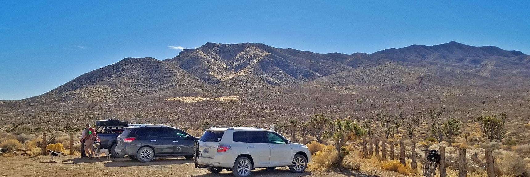 Gass Peak Trailhead on Gass Peak Road | Gass Peak Road Circuit | Desert National Wildlife Refuge | Nevada