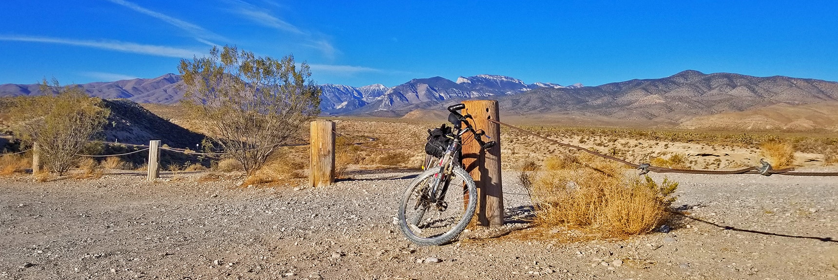 Starting Point: Parking Area at Junction of Kyle Canyon & Lower Harris Springs Rds | Harris Springs Rd, Harris Mountain Rd | Spring Mountains Wilderness, Nevada