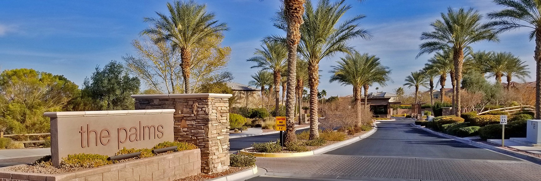 Entrance of The Palms | Snapshot of Las Vegas Northern Growth Edge on January 3, 2021