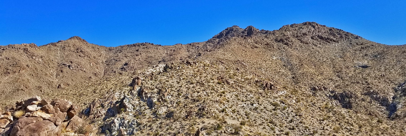 Mt. Wilson Western Approach Ridge | Mt Wilson, Black Mountains, Arizona, Lake Mead National Recreation Area