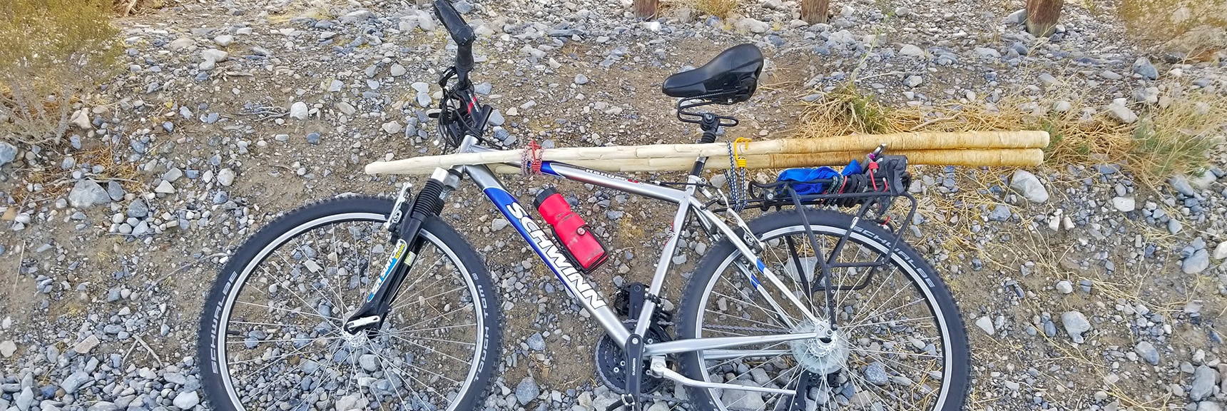Mountain Bike Fitted for Hybrid Cycling on Gravel Roads & Climbing Adventure | Cow Camp Road | Sheep Range | Desert National Wildlife Refuge, Nevada