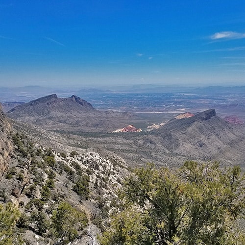 Western Approach to La Madre Mountain | La Madre Mountains Wilderness, Nevada