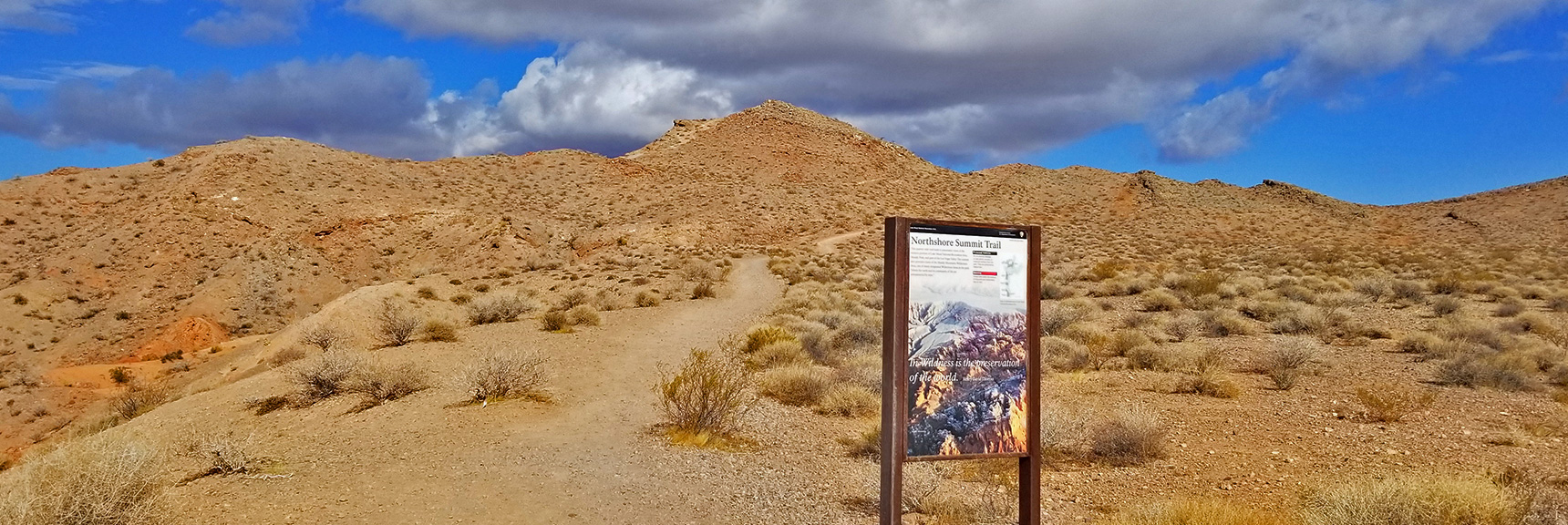 Trailhead to Northshore Summit and the Northern Bowl of Fire Beyond | Northern Bowl of Fire | Lake Mead National Recreation Area, Nevada