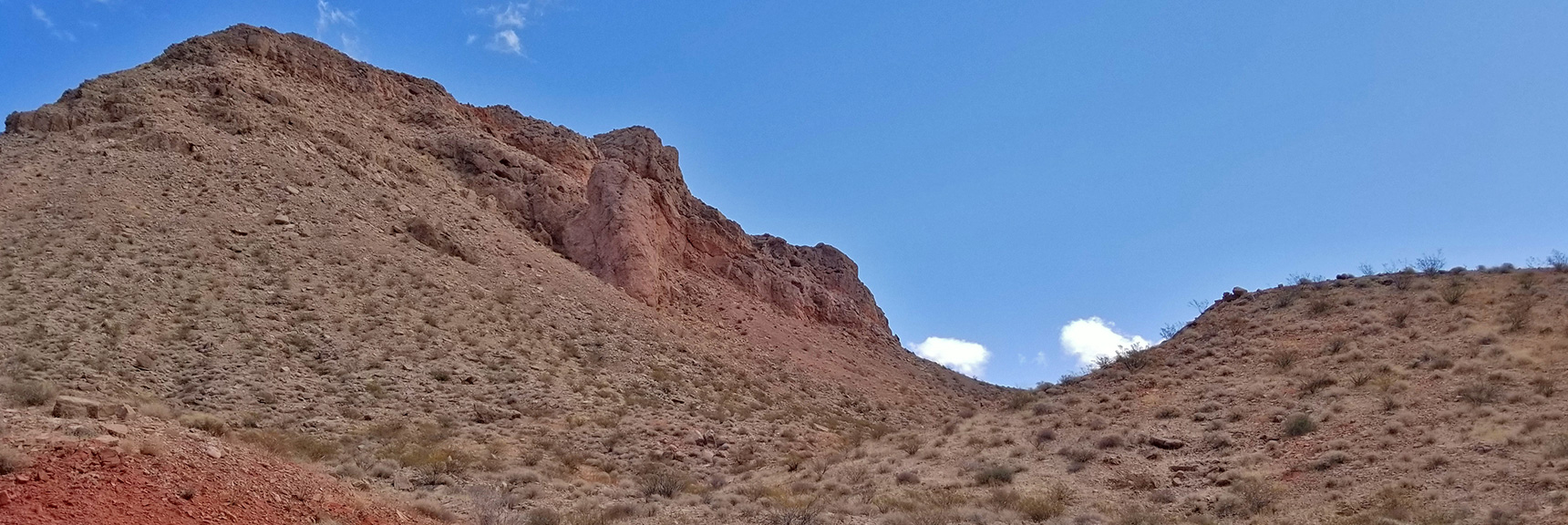 High Ridge Saddle Pass to Return Route | Northern Bowl of Fire | Lake Mead National Recreation Area, Nevada