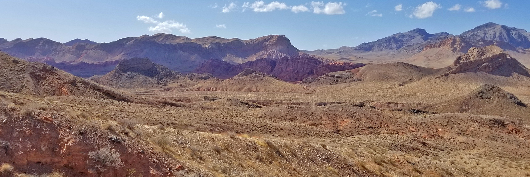 Return Route to Northshore Summit in the Distance | Northern Bowl of Fire | Lake Mead National Recreation Area, Nevada