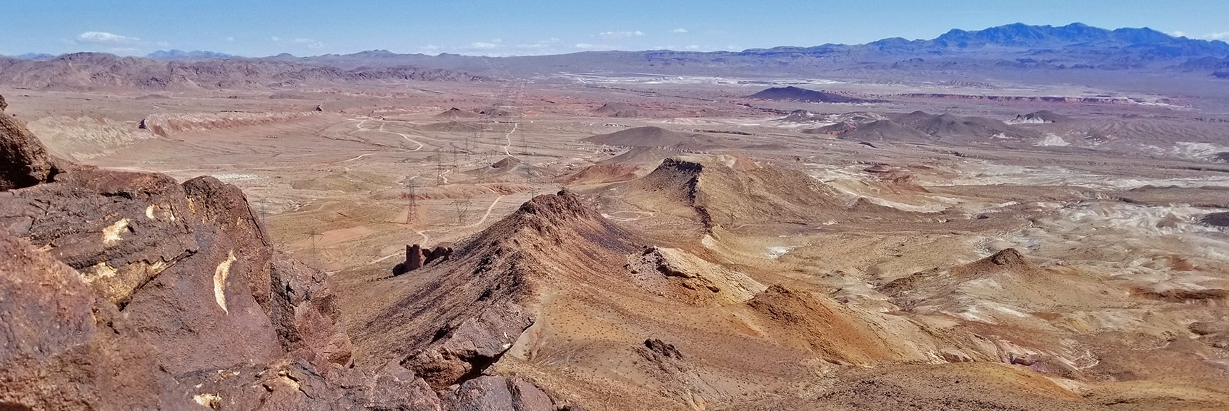 Looking Back North While Ascending the North Ridge of Lava Butte | Lava Butte | Lake Mead National Recreation Area, Nevada
