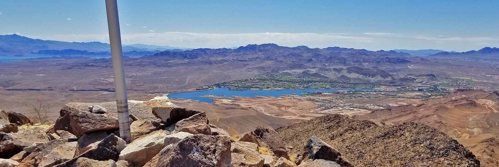 Lake Las Vegas from Lava Butte Summit | Lava Butte | Lake Mead National Recreation Area, Nevada