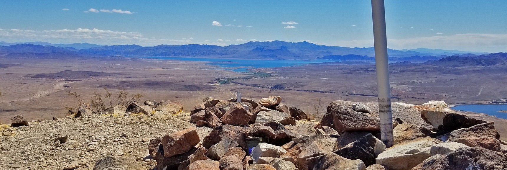 Lake Mead, Fortification Hill, Black Mesa, Hamblin Mts. Mt Wilson from Summit | Lava Butte | Lake Mead National Recreation Area, Nevada