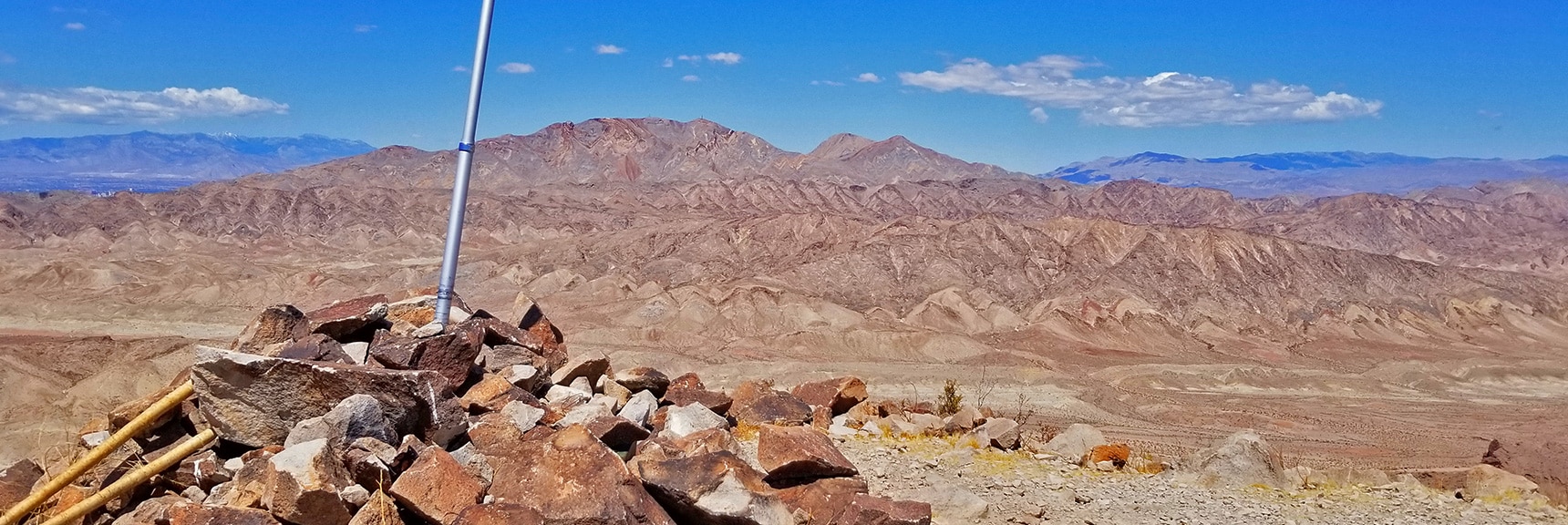 Frenchman Mt. and Mt. Charleston Wilderness from the Summit | Lava Butte | Lake Mead National Recreation Area, Nevada
