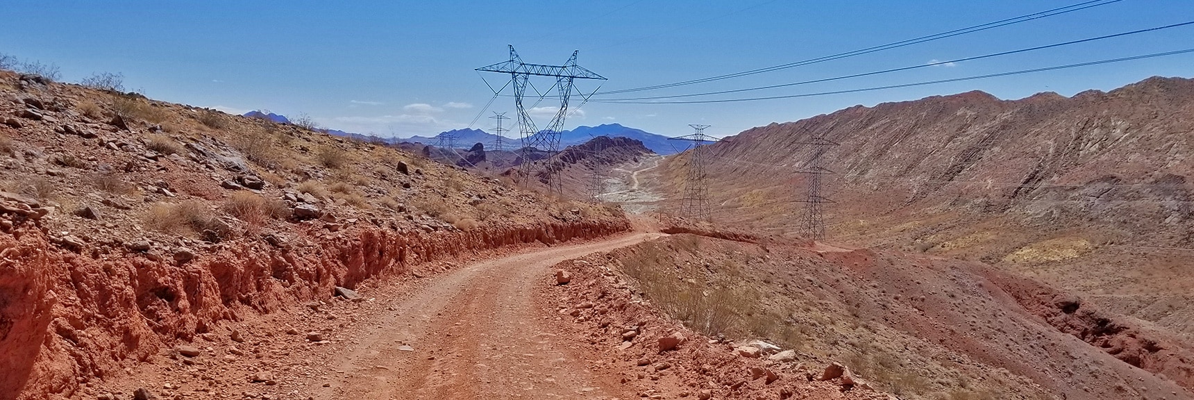 View Back South on Lava Butte Road | Lava Butte | Lake Mead National Recreation Area, Nevada