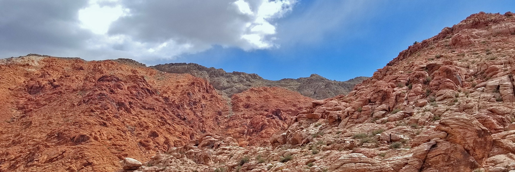 View East from Pink Goblin Pass Summit | Kraft Mountain Loop | Calico Basin, Nevada