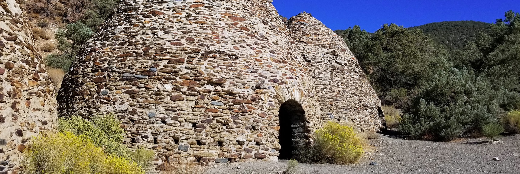 The Outside Entrance to a Charcoal Kiln | Charcoal Kilns | Death Valley, California