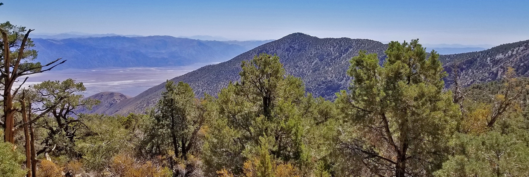 Hanaupah Canyon Lower and Mid Approach Ridge to Mahogany Flat Area | Wildrose Peak | Panamint Mountain Range | Death Valley National Park, California