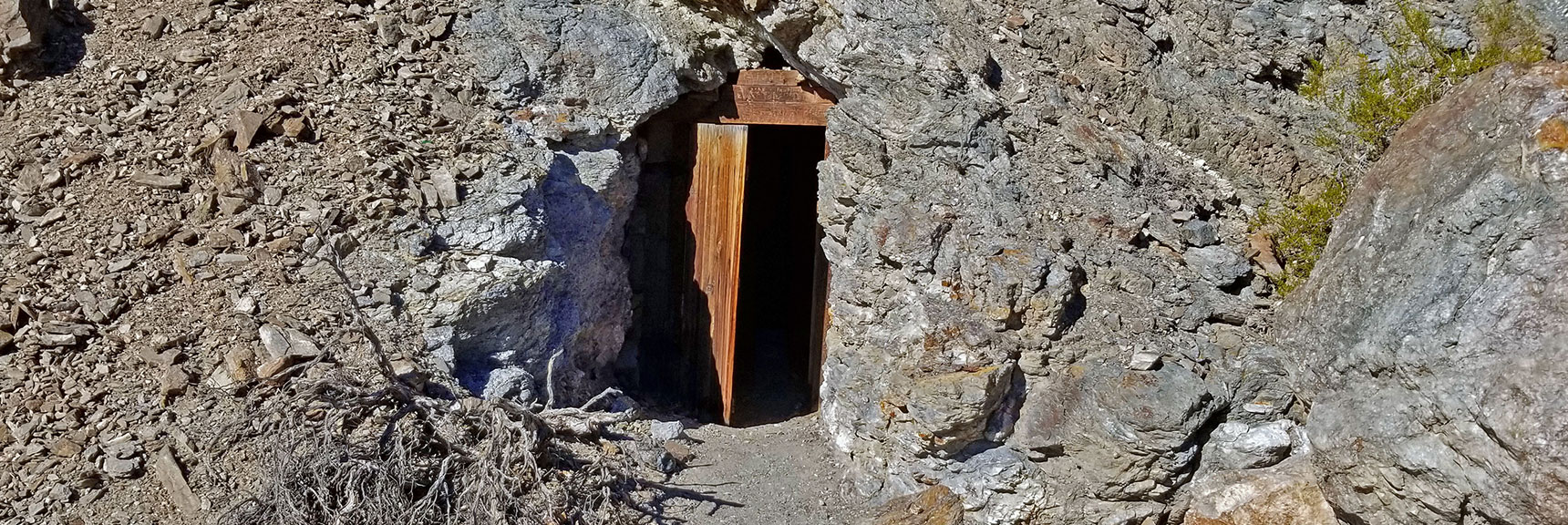 Mine Opening Just Below Upper Stamp Mill | Keane Wonder Mine | Death Valley National Park, California