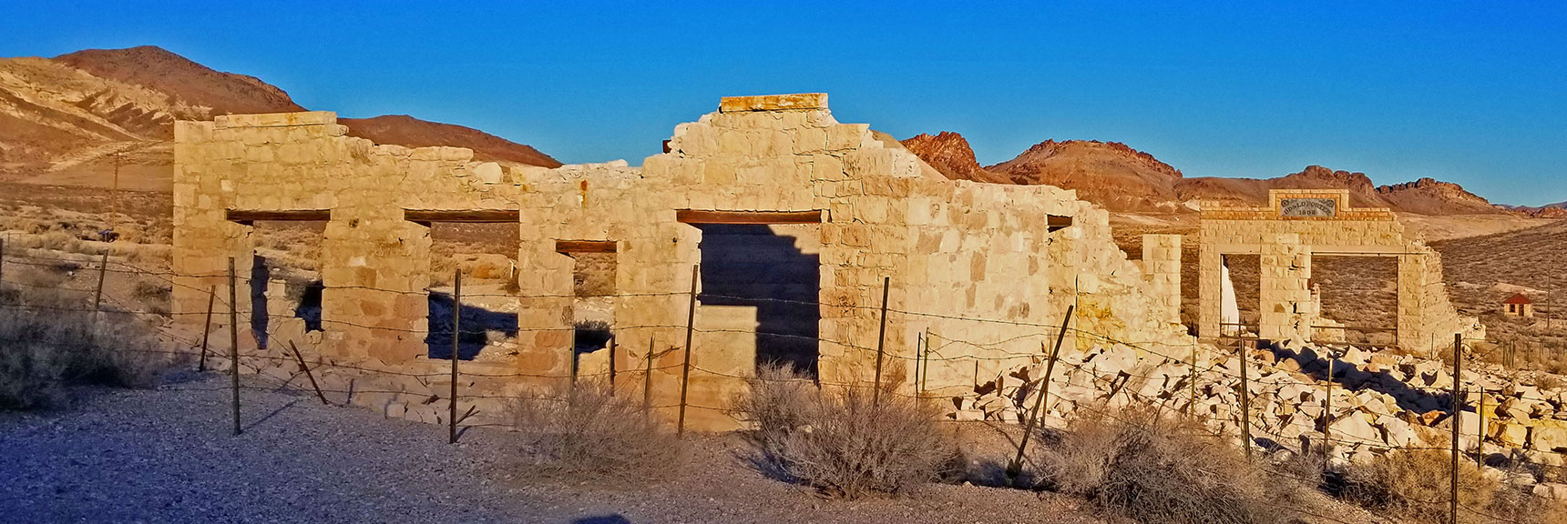 Overbury Bank Building | Rhyolite Ghost Town | Death Valley Area, Nevada