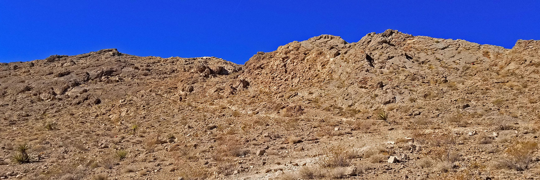 Rugged Summit Route on the Northern Side of Lone Mountain. | Lone Mountain | Las Vegas, Nevada