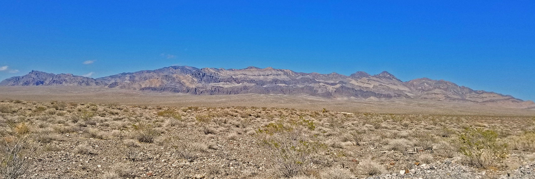 Sheep Range Viewed from Mormon Well Road | Fossil Ridge End to End | Sheep Range | Desert National Wildlife Refuge, Nevada