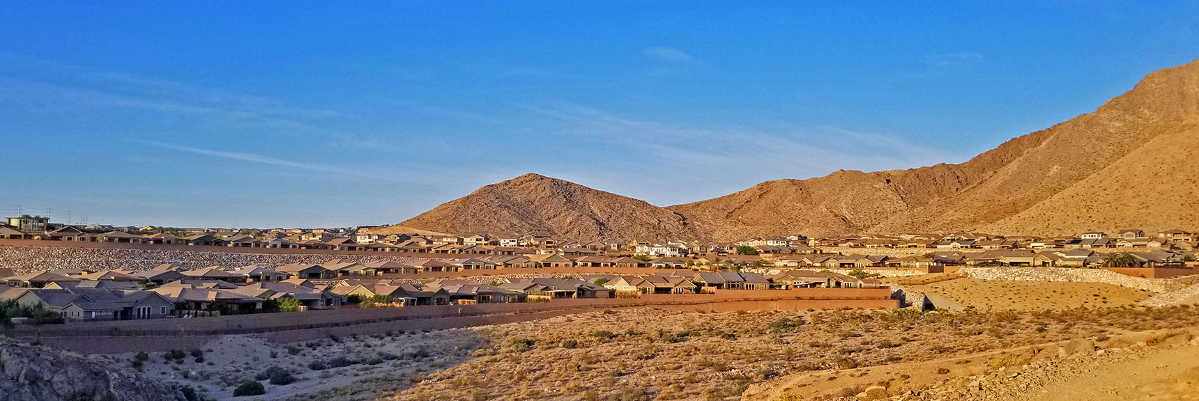 Scoping Out Summerlin Ridge. Reverence Overlook at Base of Ridge. | Cheyenne Mountain | Las Vegas, Nevada