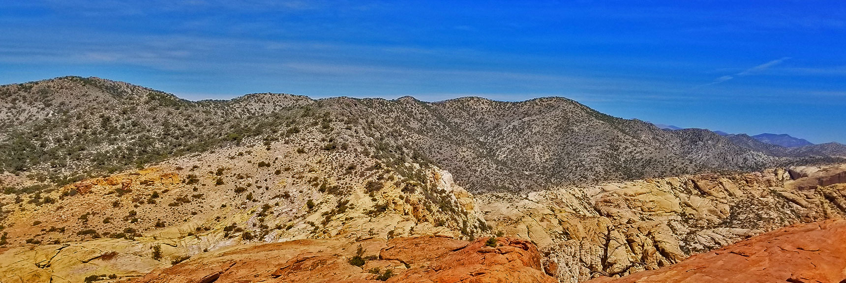 Portion of the Upper Crest Ridge Between Windy Peak and Mt. Wilson | Rainbow Mountains Upper Crest Ridge, Nevada