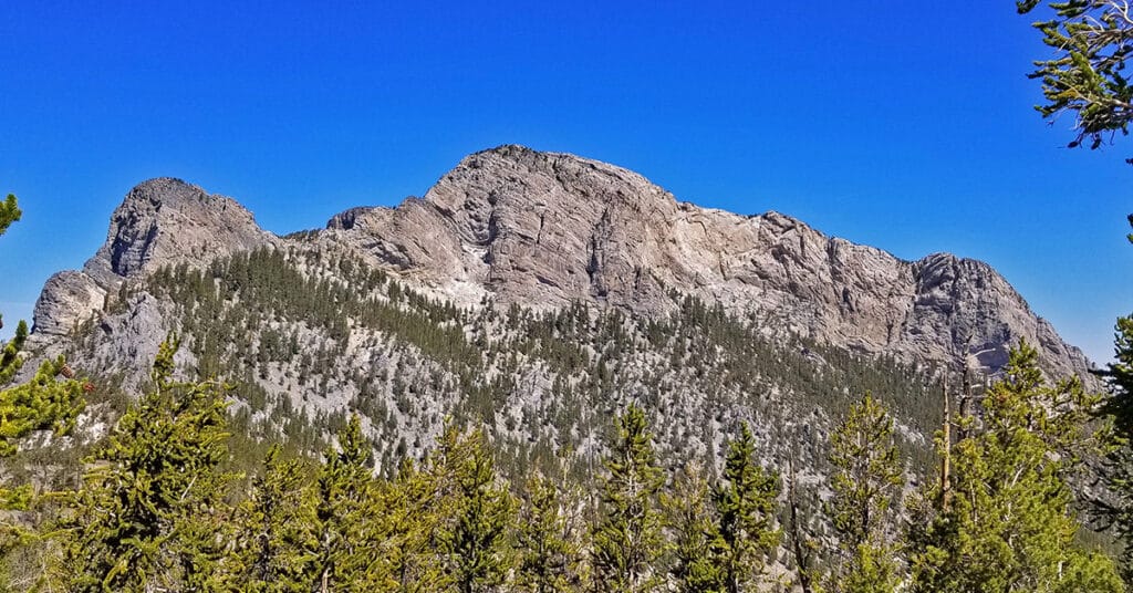 McFarland Peak from Bristlecone Pine Trailhead | Lee Canyon, Spring Mountains, Nevada
