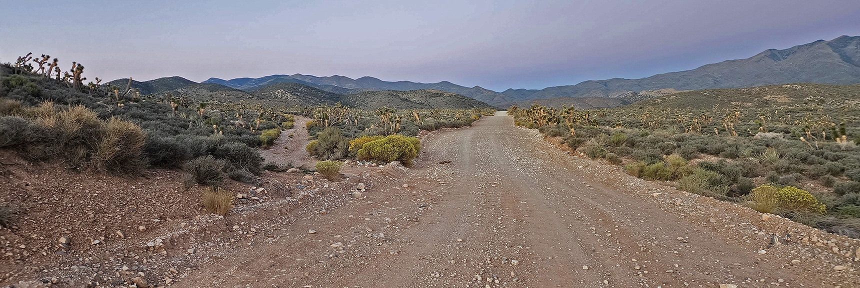 Unmarked 4WD Left Turnoff from Harris Springs Rd Toward La Madre Mountains Campground | Kyle Canyon Grand Crossing | Northern Half | La Madre Mountains Wilderness, Nevada
