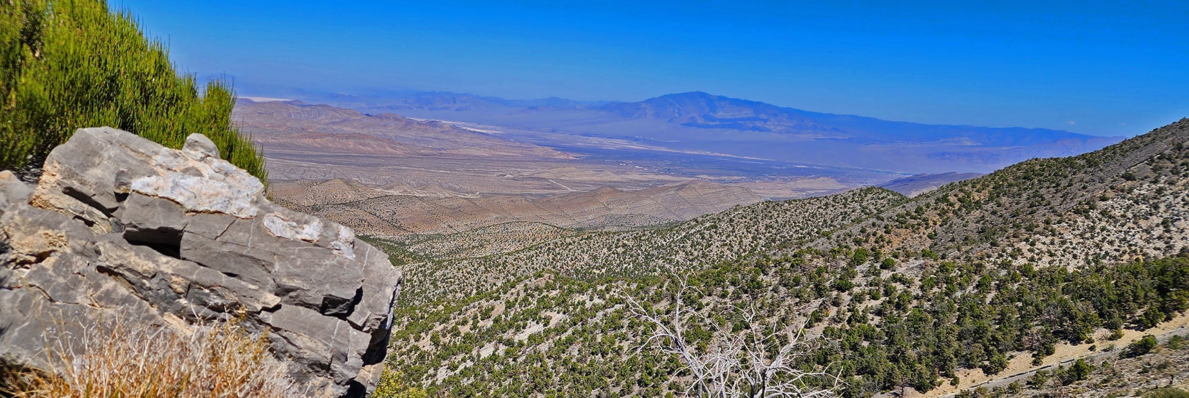 Sheep Range from Burnt Peak Summit | Kyle Canyon Grand Crossing | Northern Half | La Madre Mountains Wilderness, Nevada