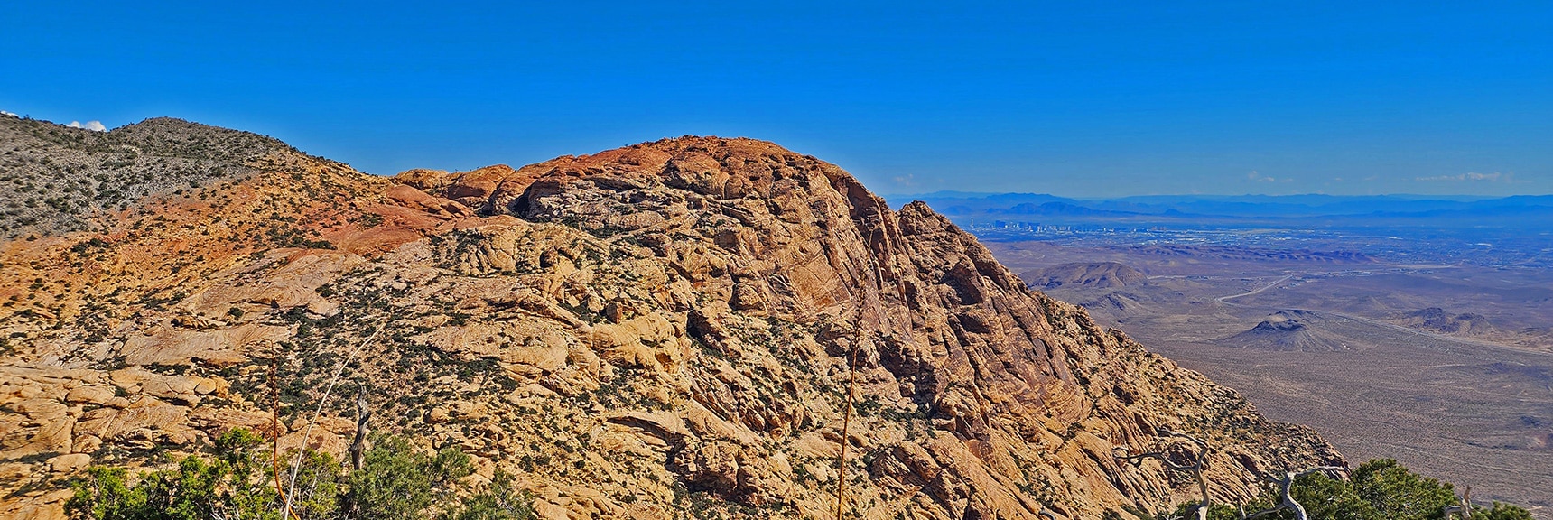 Closer View of Windy Peak, Just North of Hollow Rock Peak. | Hollow Rock Peak | Rainbow Mountain Wilderness, Nevada