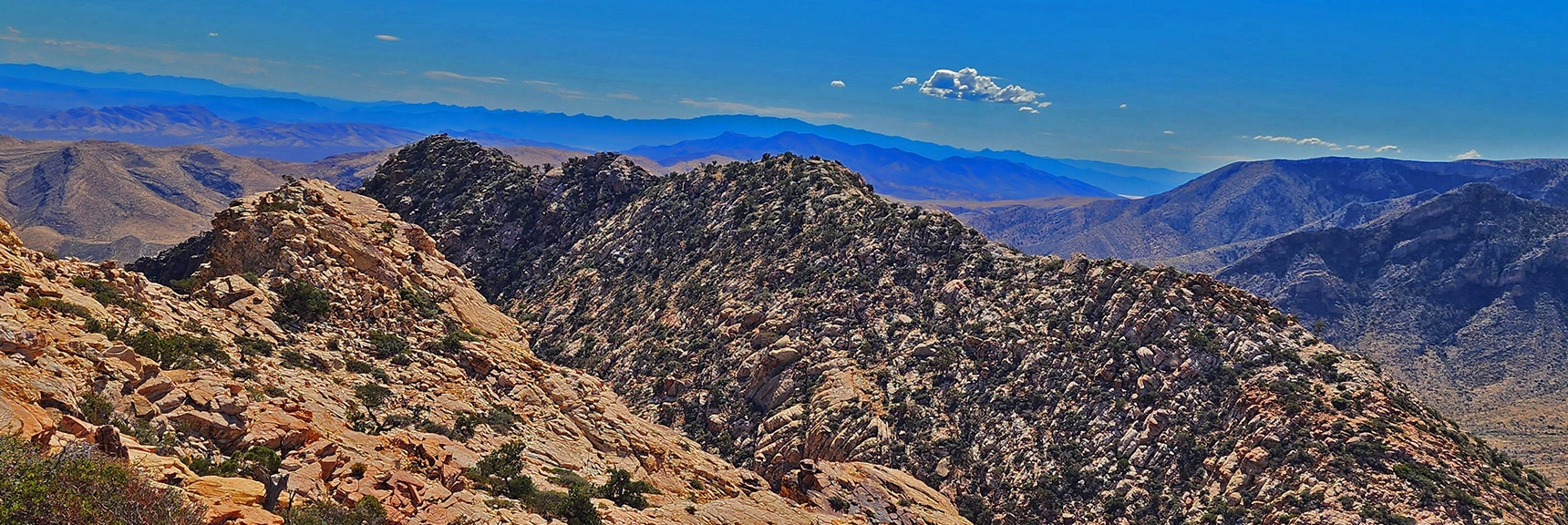 Closer View of South Peak | Hollow Rock Peak | Rainbow Mountain Wilderness, Nevada
