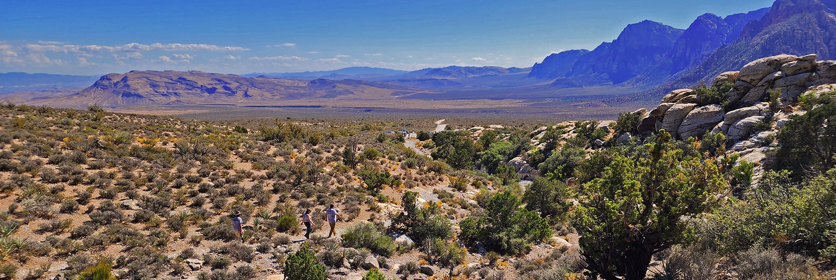 Upper Parking Area in Sight! | Kyle Canyon Grand Crossing | Southern Half | Red Rock Canyon National Conservation Area, Nevada