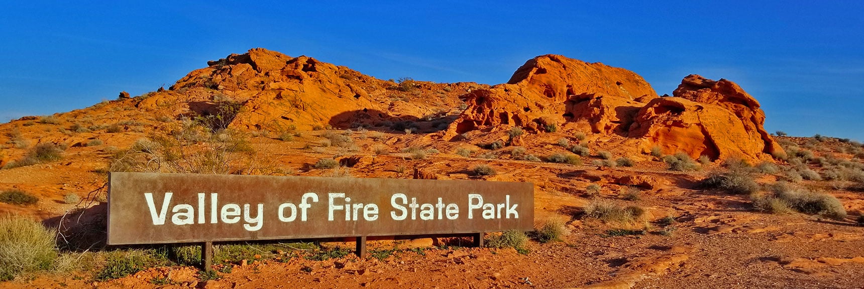 Eastern Entrance Sign | Valley of Fire State Park, Nevada
