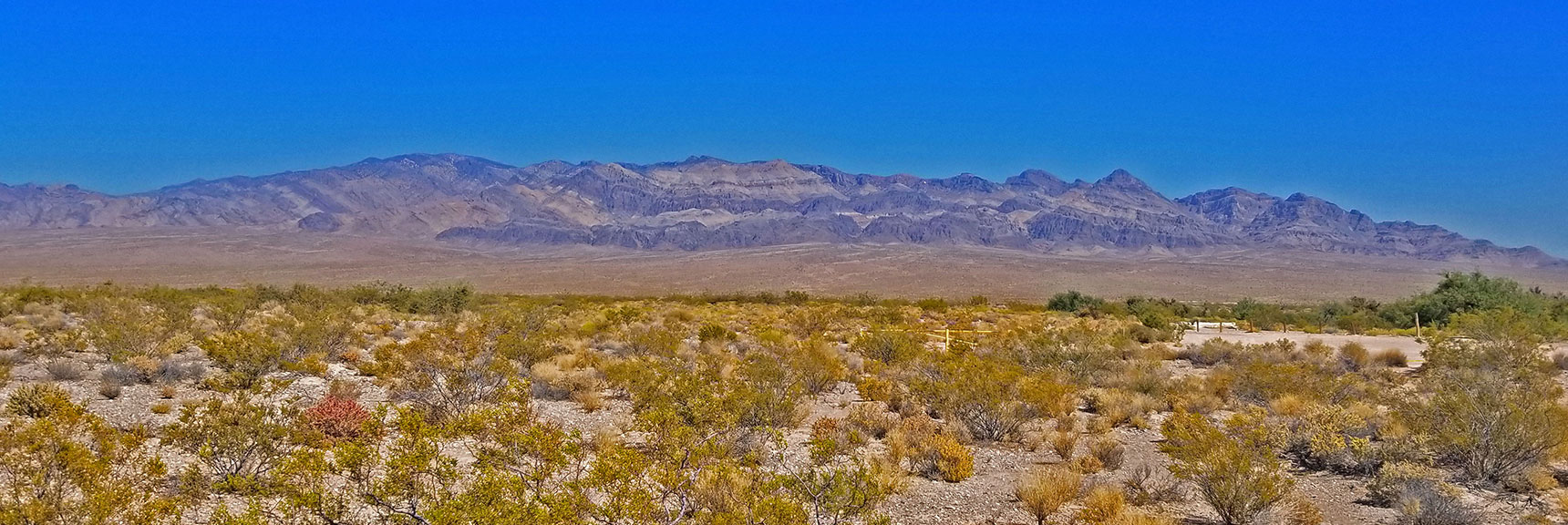 The Sheep Range is the Main Feature Here | Visitor Center | Desert National Wildlife Refuge, Nevada
