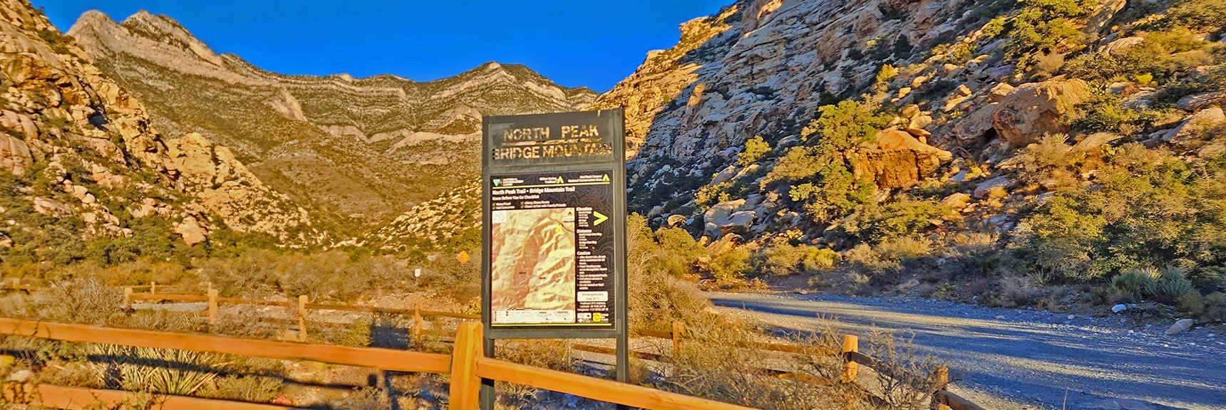 Take Rocky Gap Road To the North Peak/Bridge Mountain Trailhead. | Mid Upper Crest Ridgeline | Rainbow Mountain Wilderness, Nevada