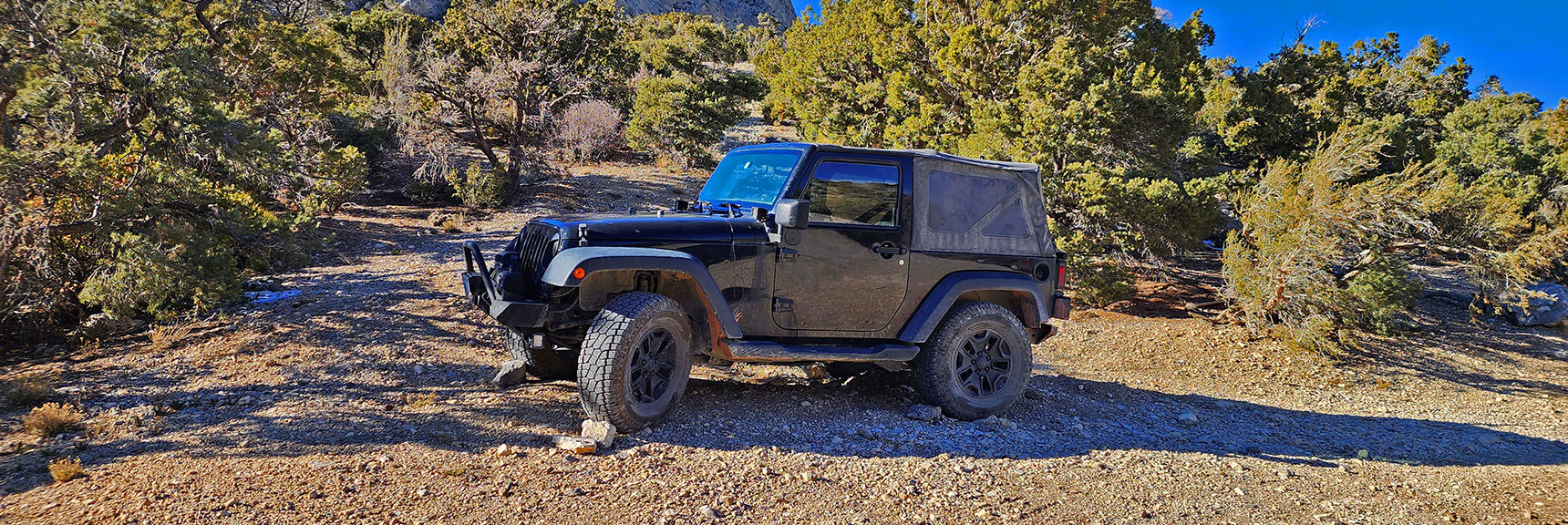 Rocky Gap Road is a Challenge for the Toughest Vehicles. On Foot, I Beat This Jeep to the Summit (4-5 Miles)! | Mid Upper Crest Ridgeline | Rainbow Mountain Wilderness, Nevada