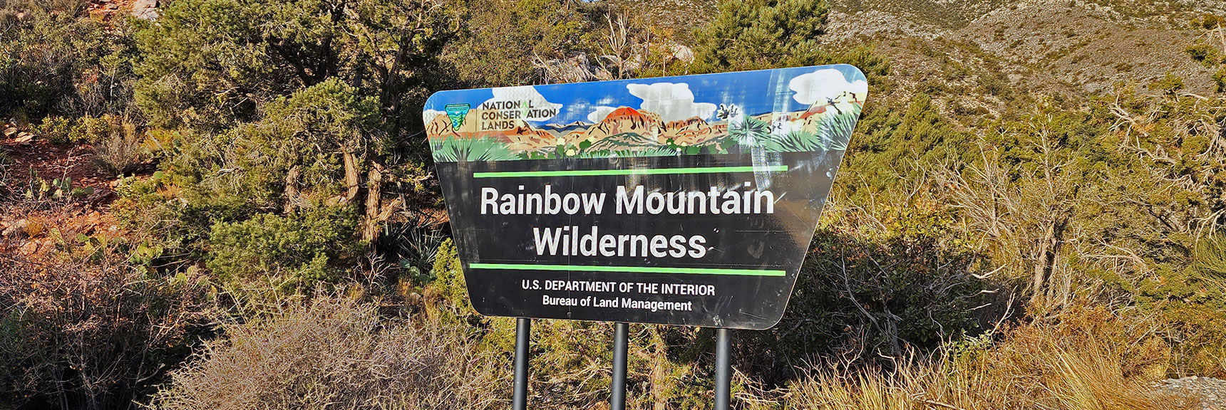 Entering the Rainbow Mountain Wilderness | North Upper Crest Ridgeline | Rainbow Mountain Wilderness, Nevada
