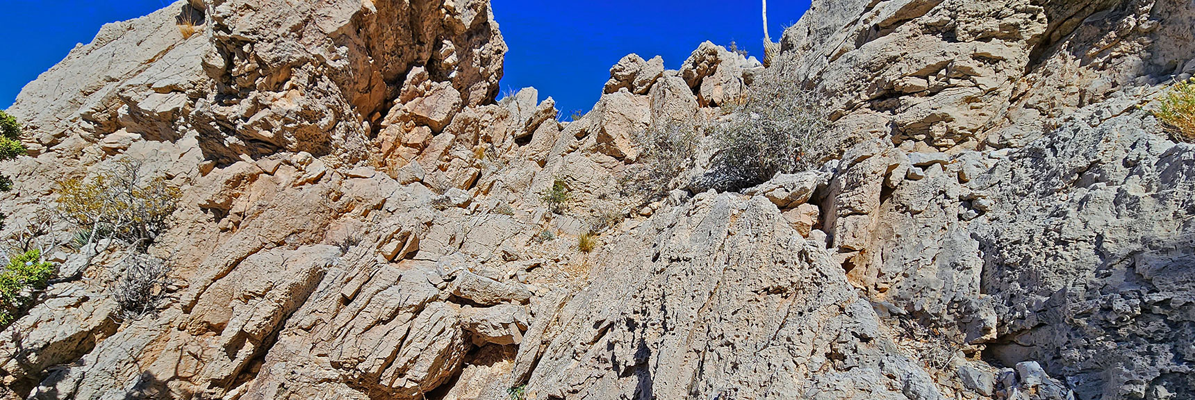 One Fairly Tame Class 3 Ascent Through Opening to Ridgeline Center | Turtlehead Peak | Red Rock Canyon National Conservation Area, Nevada