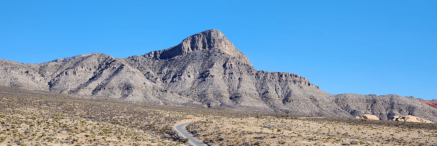 Turtlehead Peak from Southwest White Rock Mountain Loop | White Rock Mountain Loop Trail | Red Rock Canyon, Nevada